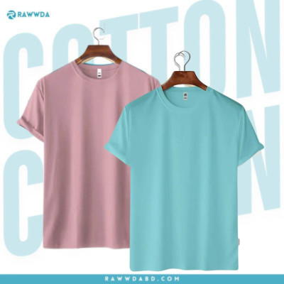 Cotton Mens Premium Blank T-shirt Combo